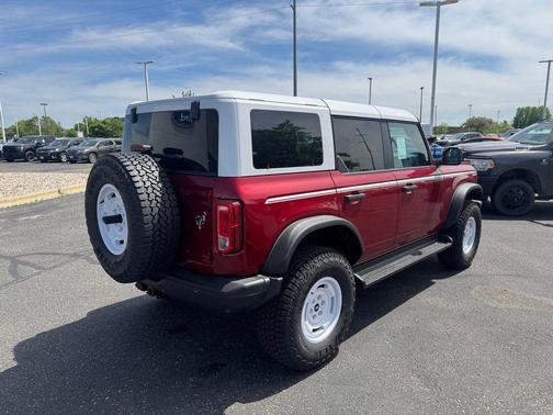 Ruby Red Metallic Tinted Clearcoat 2026 Ford Bronco Heritage Edition
