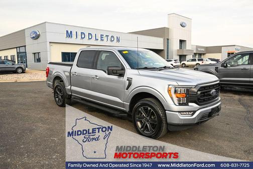 Iconic Silver Metallic 2022 Ford F-150 XLT Truck