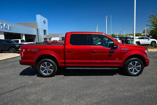 Ruby Red Metallic Tinted Clearcoat 2015 Ford F-150 Lariat