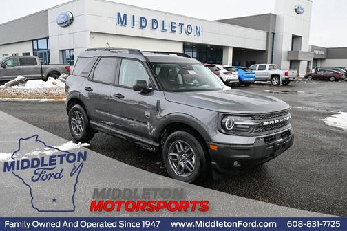 Carbonized Gray Metallic 2025 Ford Bronco Sport Big Bend SUV