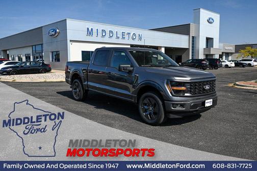 Carbonized Gray Metallic 2025 Ford F-150 STX Truck