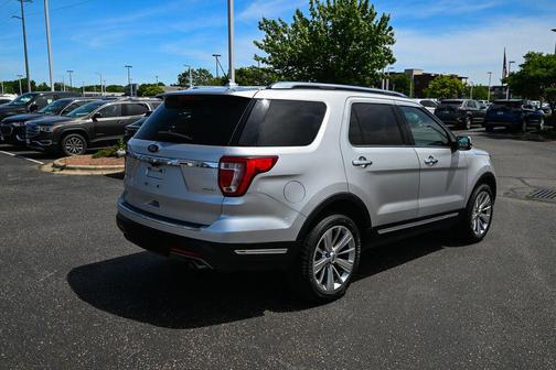 Ingot Silver 2019 Ford Explorer Limited