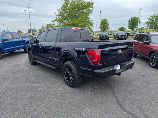 Blue 2024 Ford F-150 Lariat