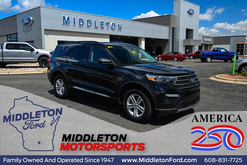 Agate Black Metallic 2024 Ford Explorer XLT