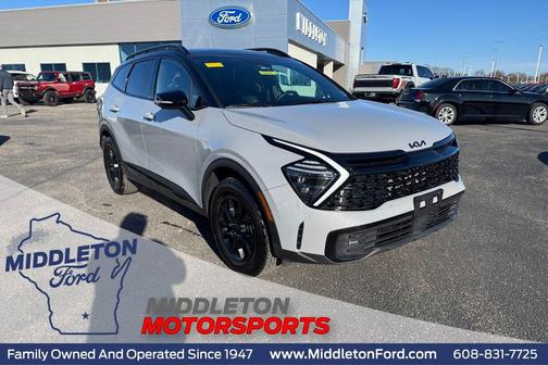 Wolf Gray/Ebony Black Roof 2025 Kia Sportage S SUV