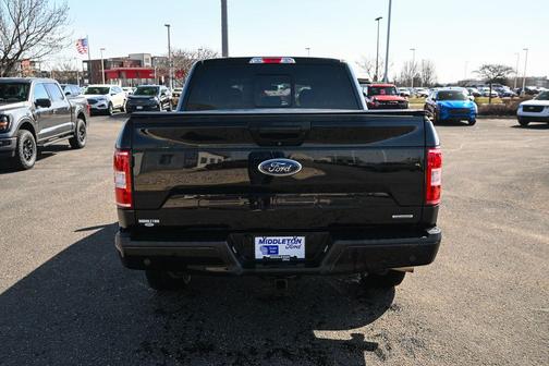 Shadow Black 2018 Ford F-150 XLT