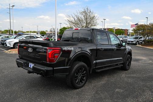 Agate Black Metallic 2025 Ford F-150 Lariat