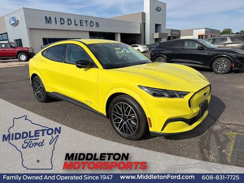 Grabber Yellow 2025 Ford Mustang Mach-E Premium