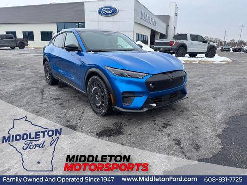 Velocity Blue Metallic 2025 Ford Mustang Mach-E GT