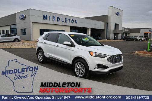 Oxford White 2024 Ford Edge SEL