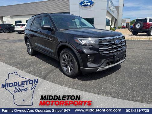 Agate Black Metallic 2026 Ford Explorer Active