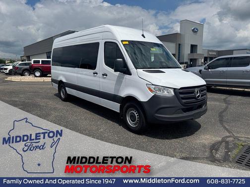 White 2025 Mercedes-Benz Sprinter 2500 High Roof