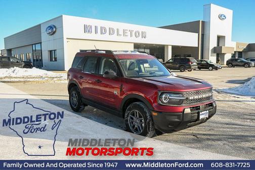 Ruby Red Metallic Tinted Clearcoat 2025 Ford Bronco Sport Big Bend SUV