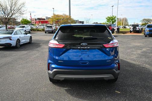 Atlas Blue Metallic 2024 Ford Edge SEL