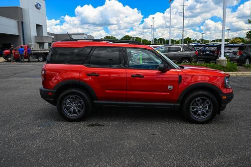 Hot Pepper Red Tinted Clearcoat 2023 Ford Bronco Sport Big Bend