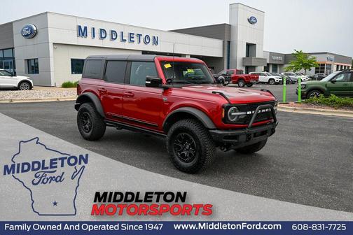 Red Metallic 2021 Ford Bronco First Edition