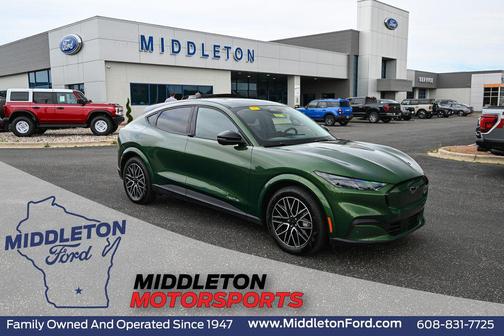 Green Metallic 2025 Ford Mustang Mach-E Premium