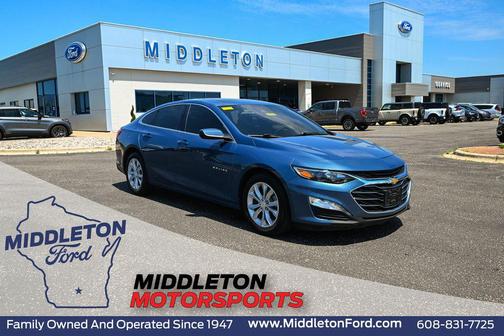 Lakeshore Blue Metallic 2024 Chevrolet Malibu FWD 1LT