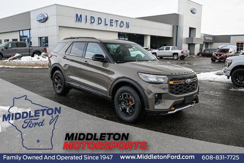 Marsh Gray 2026 Ford Explorer Tremor