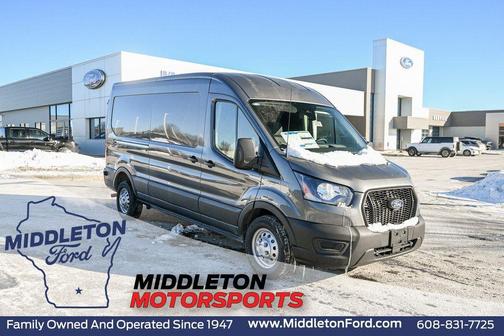Carbonized Gray Metallic 2026 Ford Transit-350 Base