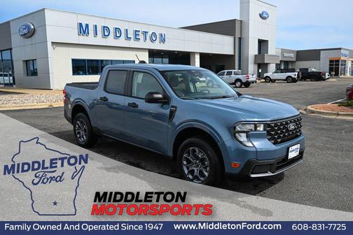 Azure Gray Metallic Tri-Coat 2026 Ford Maverick XLT