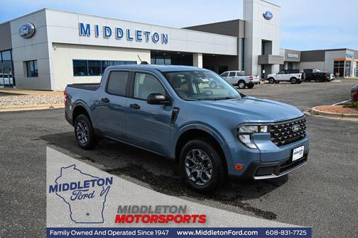 Azure Gray Metallic Tri-Coat 2026 Ford Maverick XLT