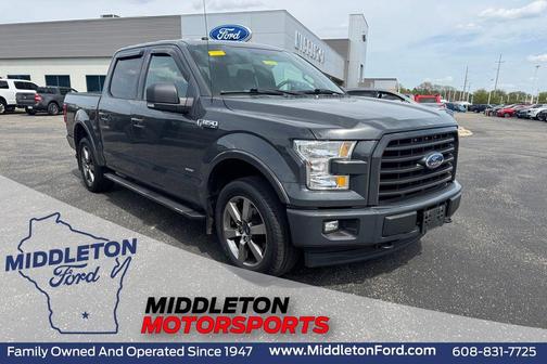 Lithium Gray 2017 Ford F-150 XLT