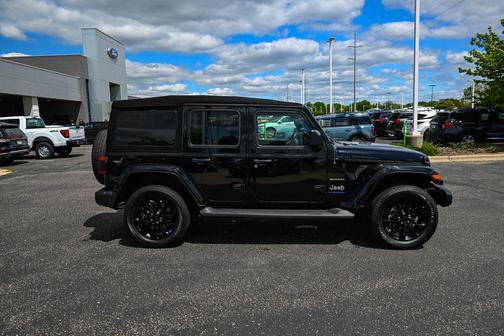 Black Clearcoat 2023 Jeep Wrangler 4xe Sahara