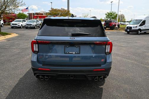 Vapor Blue Metallic 2025 Ford Explorer ST