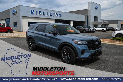 Vapor Blue Metallic 2025 Ford Explorer ST