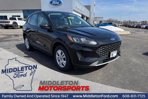 Agate Black Metallic 2022 Ford Escape S