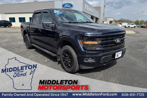 Antimatter Blue Metallic 2024 Ford F-150 XLT