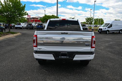 Star White Metallic Tri-Coat 2022 Ford F-150 Platinum
