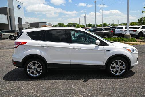 White Platinum 2013 Ford Escape SEL