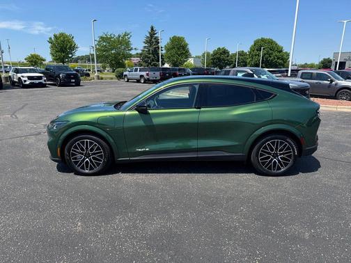 Green Metallic 2025 Ford Mustang Mach-E Premium