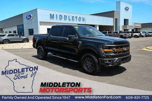 Agate Black Metallic 2025 Ford F-150 Tremor