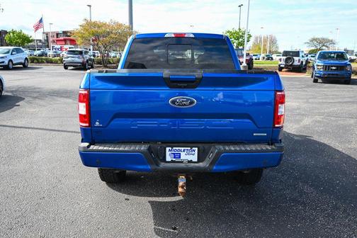 Lightning Blue 2018 Ford F-150 XLT