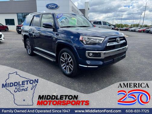 Nautical Blue Metallic 2024 Toyota 4Runner Limited
