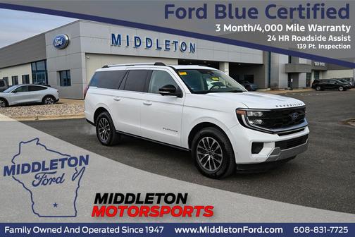 Oxford White 2025 Ford Expedition Max Platinum