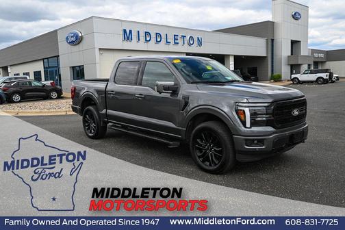 Gray 2025 Ford F-150 Lariat