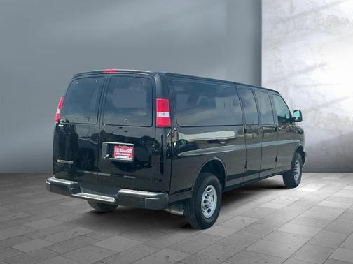Black 2025 Chevrolet Express 3500 RWD 3500 Extended Wheelbase LS