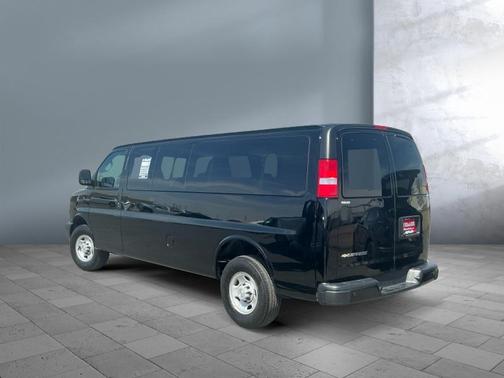 Black 2025 Chevrolet Express 3500 RWD 3500 Extended Wheelbase LS
