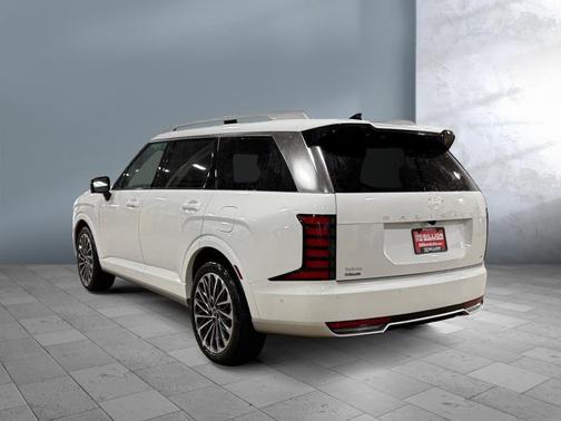 Creamy White Pearl 2026 Hyundai Palisade Hybrid Calligraphy