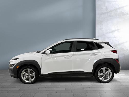 Lunar White 2023 Hyundai KONA SEL