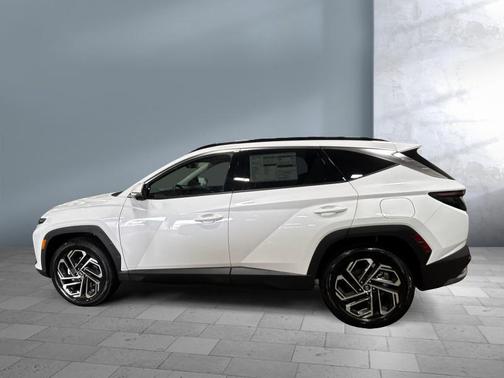 Creamy White Pearl 2026 Hyundai TUCSON Hybrid Limited