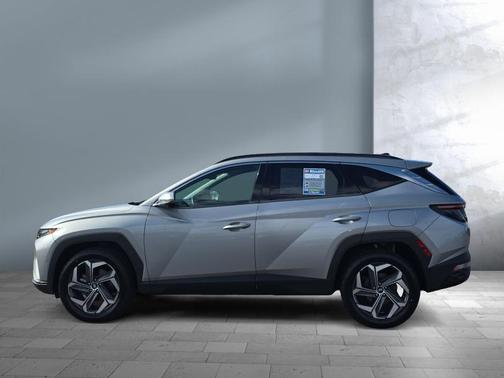 Shimmering Silver 2022 Hyundai TUCSON Hybrid Limited
