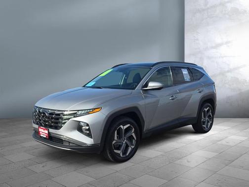 Shimmering Silver 2022 Hyundai TUCSON Hybrid Limited