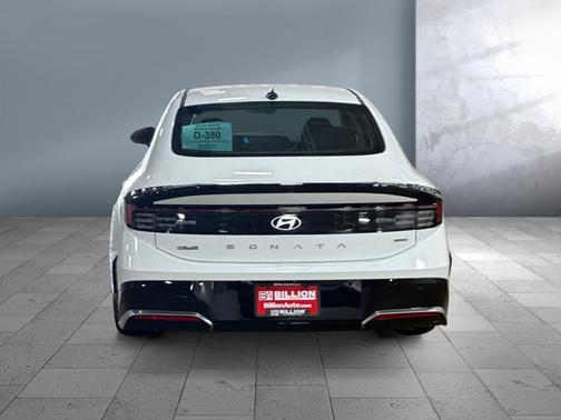 Serenity White 2026 Hyundai SONATA SEL