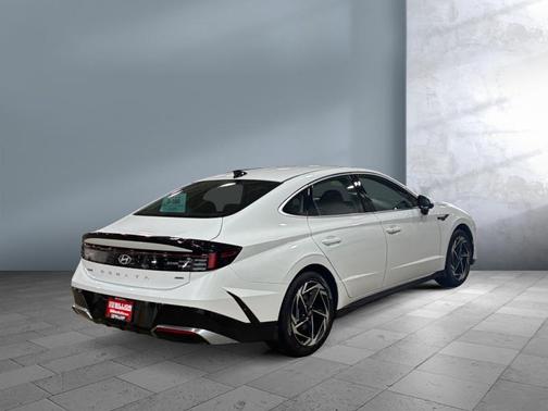 Serenity White 2026 Hyundai SONATA SEL