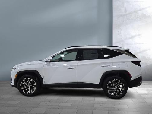 Creamy White Pearl 2026 Hyundai TUCSON Hybrid Limited